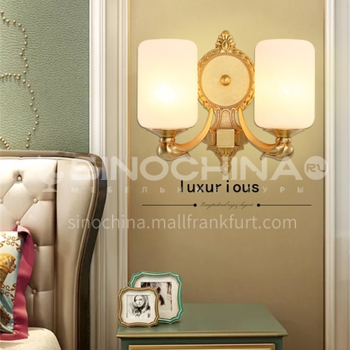 European style wall lamp bedside bedroom lamp living room dining room aisle staircase wall lamp HB-LF1001